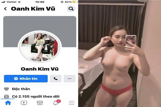 Vũ Kim Oanh mông đầy đặn mê chổng ngược cho anh tấn công